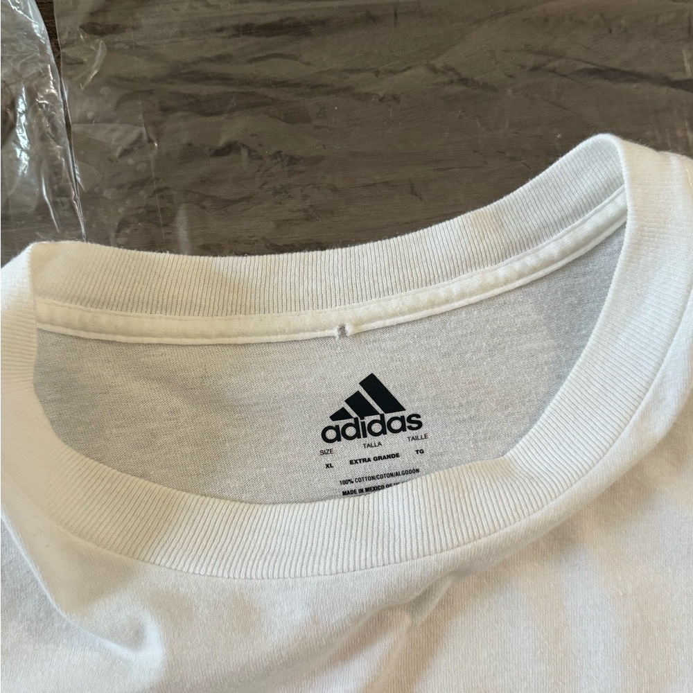 2001 Adidas Tennis Camps White T-Shirt Men’s XL - Picture 2 of 3